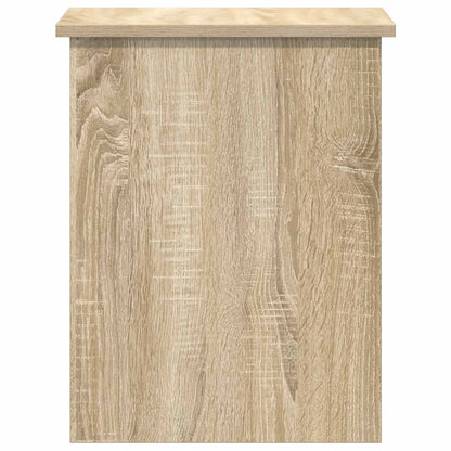 Opbergkist met opslag Sonoma Eiken 40 x 40 x 50 cm Bewerkt hout
