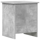 Opbergkist 40x40x50 cm bewerkt hout betongrijs