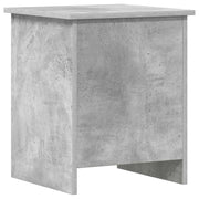 Opbergkist 40x40x50 cm bewerkt hout betongrijs