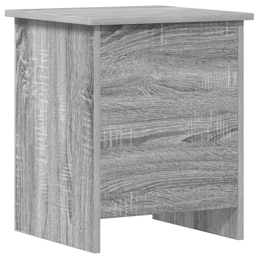 Opbergkist met opslag Grijs Sonoma 40 x 40 x 50 cm Bewerkt hout