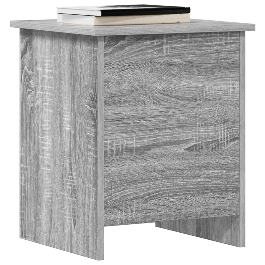 Opbergkist met opslag Grijs Sonoma 40 x 40 x 50 cm Bewerkt hout