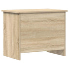 Opbergkist 60x40x50 cm bewerkt hout Sonoma eiken