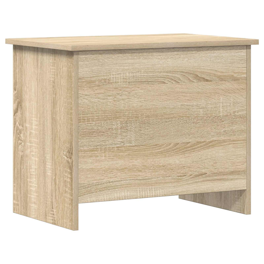 Opbergkist met opslag Sonoma Eiken 60 x 40 x 50 cm Bewerkt hout