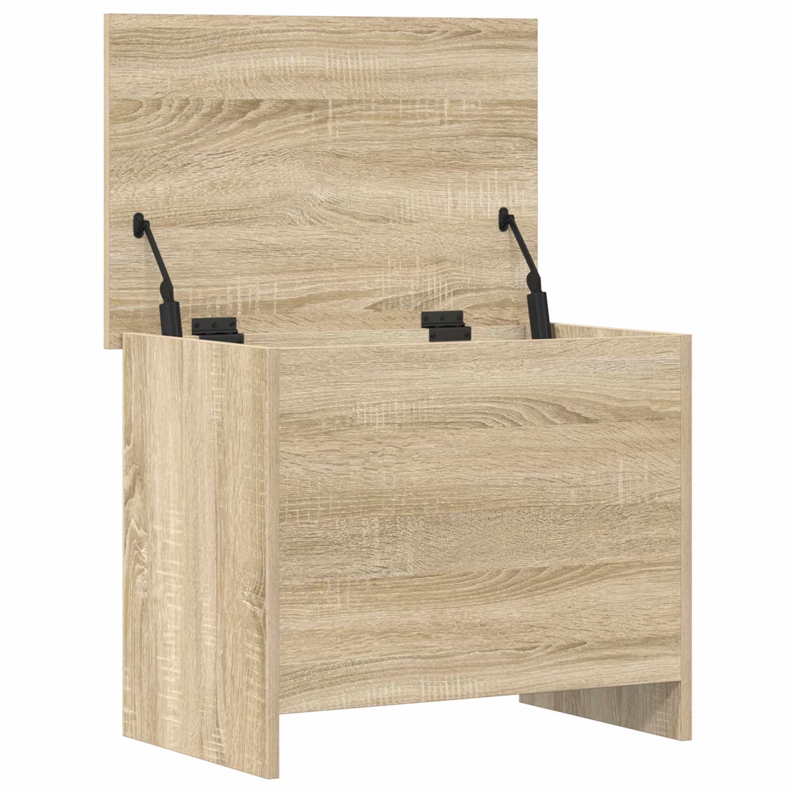 Opbergkist met opslag Sonoma Eiken 60 x 40 x 50 cm Bewerkt hout
