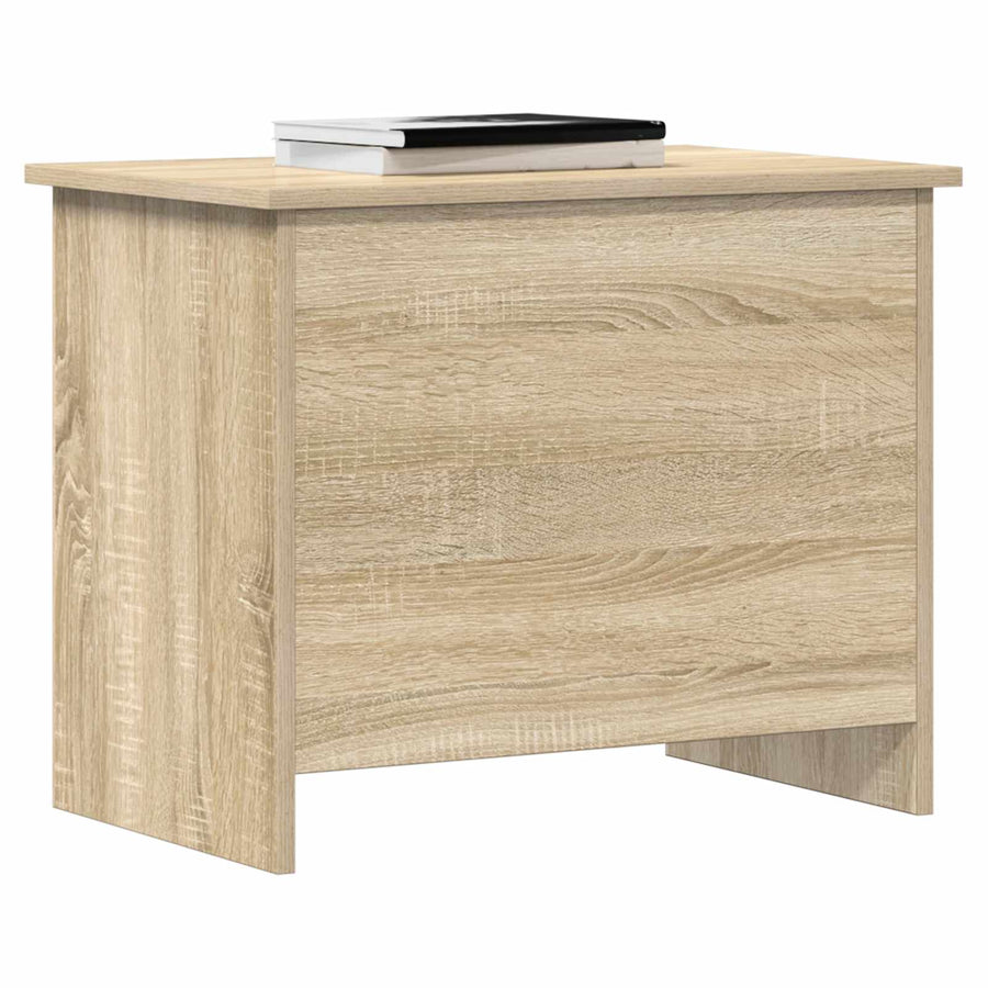 Opbergkist met opslag Sonoma Eiken 60 x 40 x 50 cm Bewerkt hout
