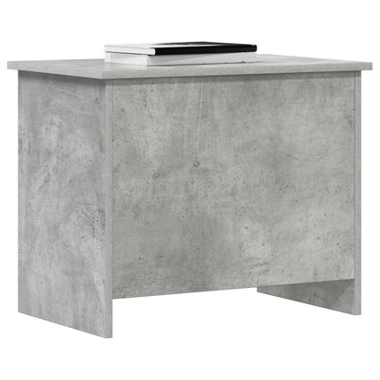 Opbergkist met opslag Betongrijs 60 x 40 x 50 cm Bewerkt hout