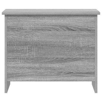 Opbergkist met opslag Grijs Sonoma 60 x 40 x 50 cm Bewerkt hout