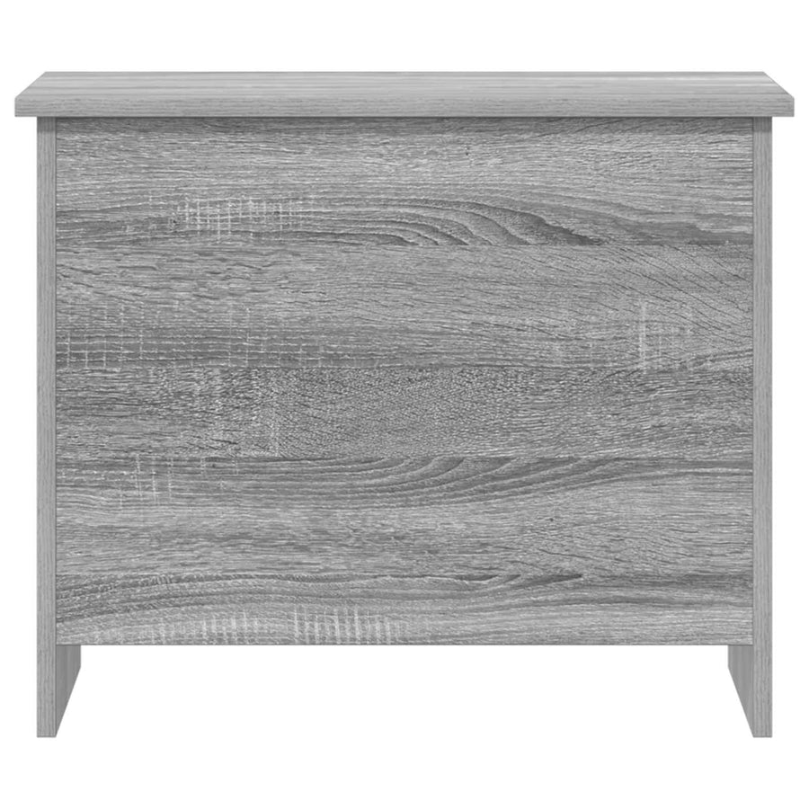 Opbergkist met opslag Grijs Sonoma 60 x 40 x 50 cm Bewerkt hout