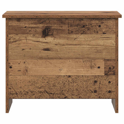 Opbergkist met opslag Oud hout 60 x 40 x 50 cm Bewerkt hout