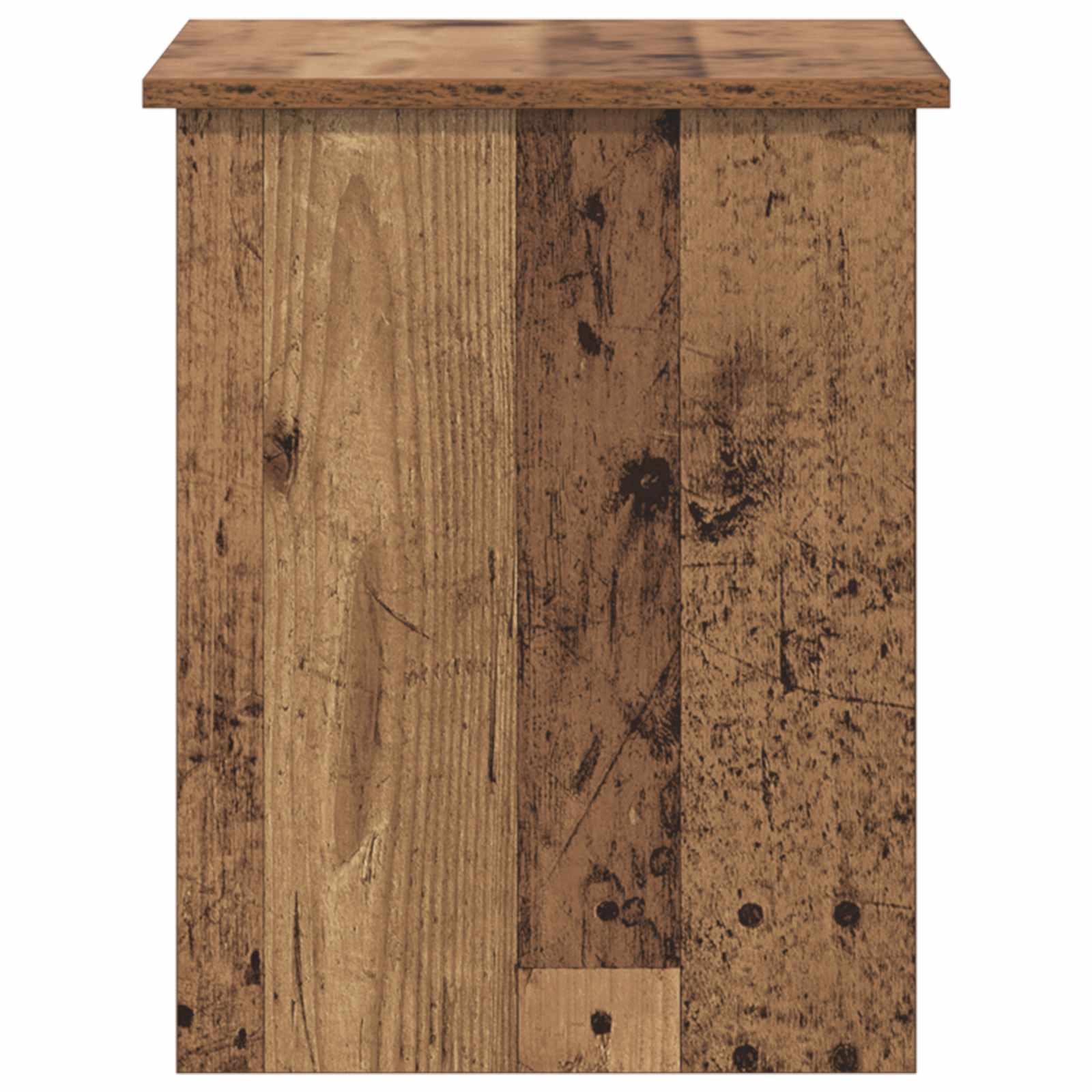 Opbergkist met opslag Oud hout 60 x 40 x 50 cm Bewerkt hout