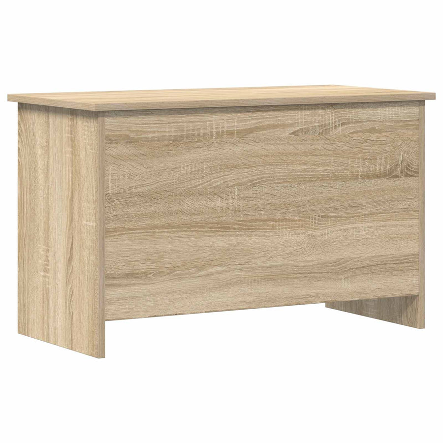 Opbergkist met opslag Sonoma Eiken 80 x 40 x 50 cm Bewerkt hout