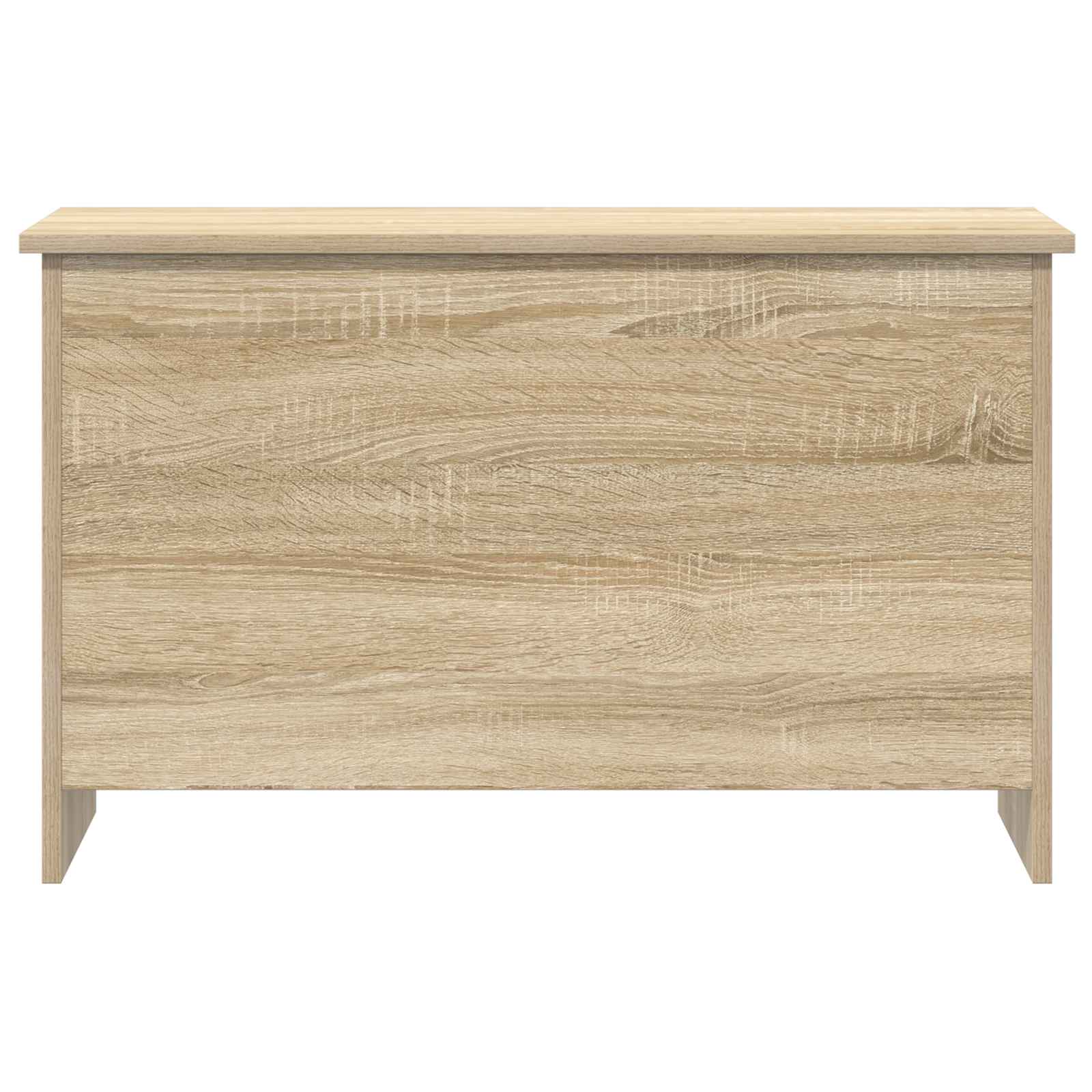 Opbergkist met opslag Sonoma Eiken 80 x 40 x 50 cm Bewerkt hout