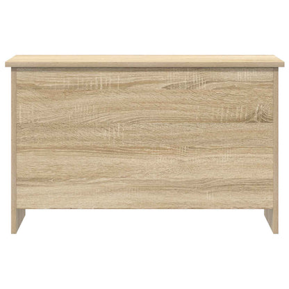Opbergkist met opslag Sonoma Eiken 80 x 40 x 50 cm Bewerkt hout