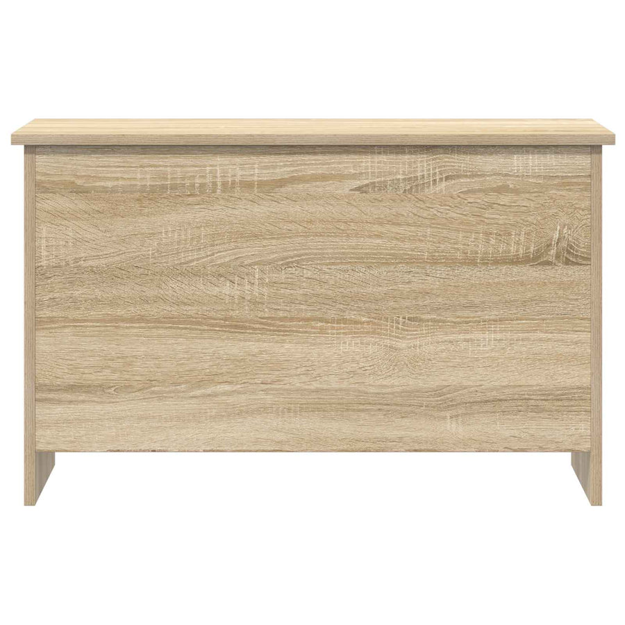 Opbergkist met opslag Sonoma Eiken 80 x 40 x 50 cm Bewerkt hout