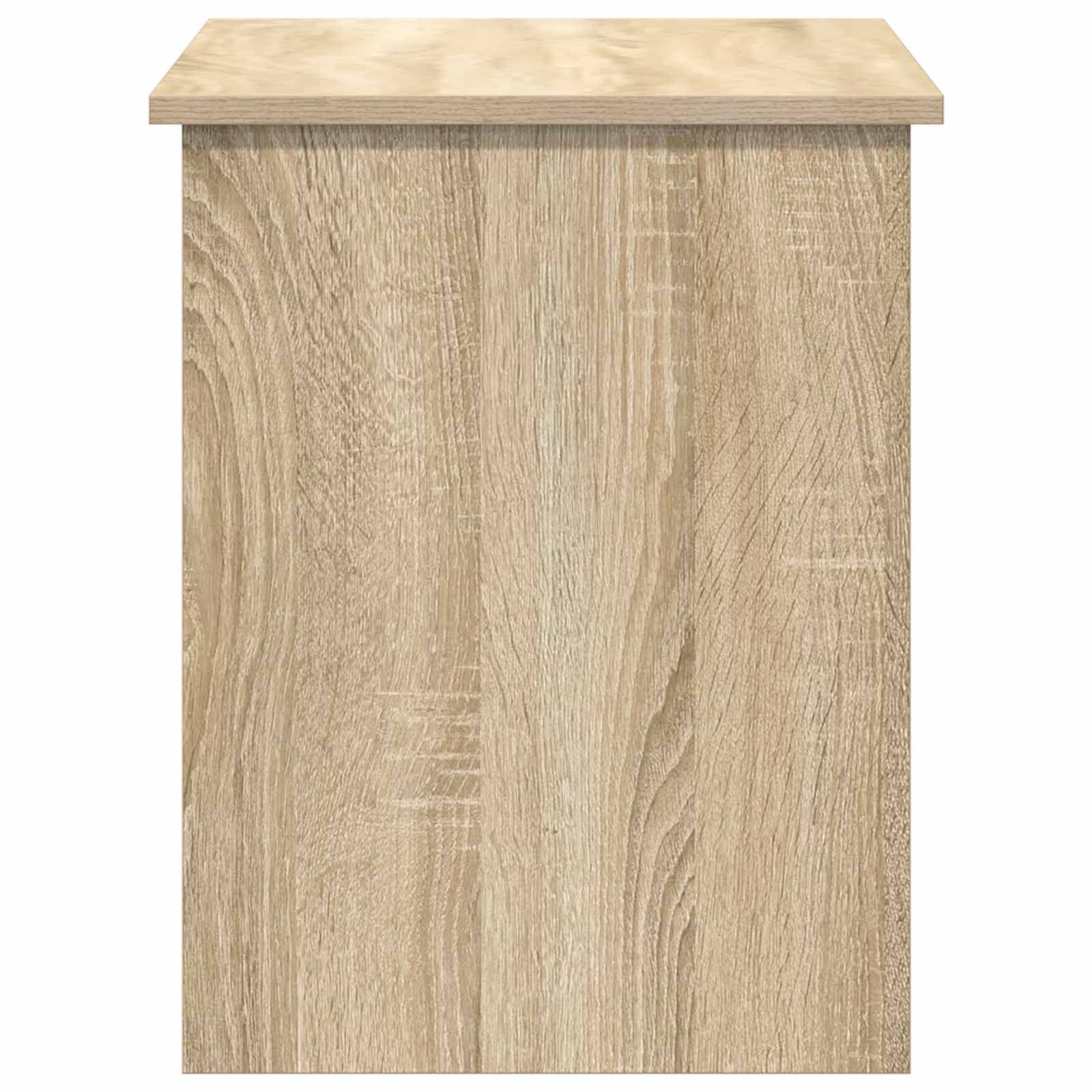 Opbergkist met opslag Sonoma Eiken 80 x 40 x 50 cm Bewerkt hout