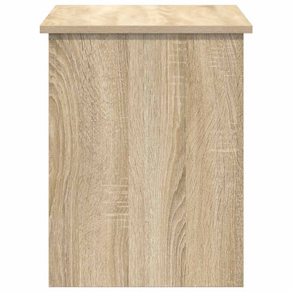 Opbergkist met opslag Sonoma Eiken 80 x 40 x 50 cm Bewerkt hout