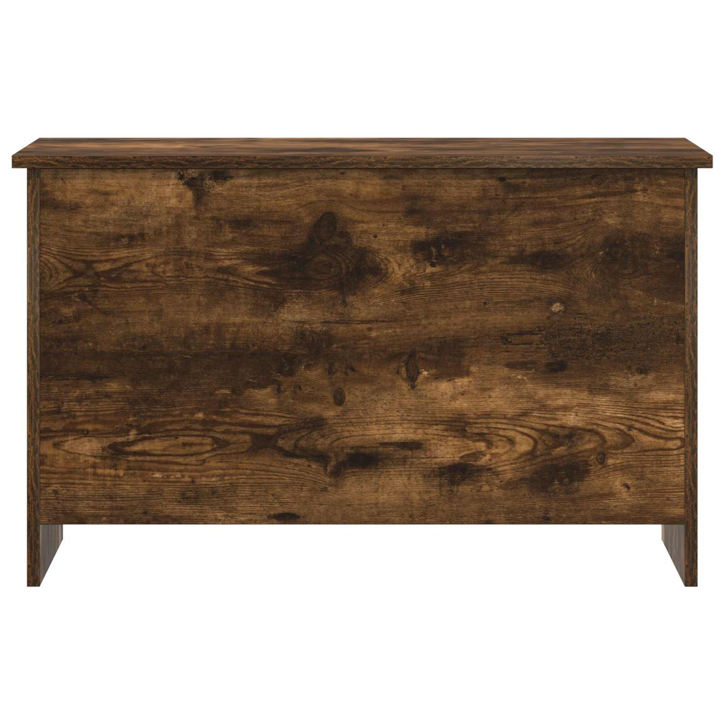 Opbergkist Gerookt eiken 80 x 40 x 50 cm Bewerkt hout