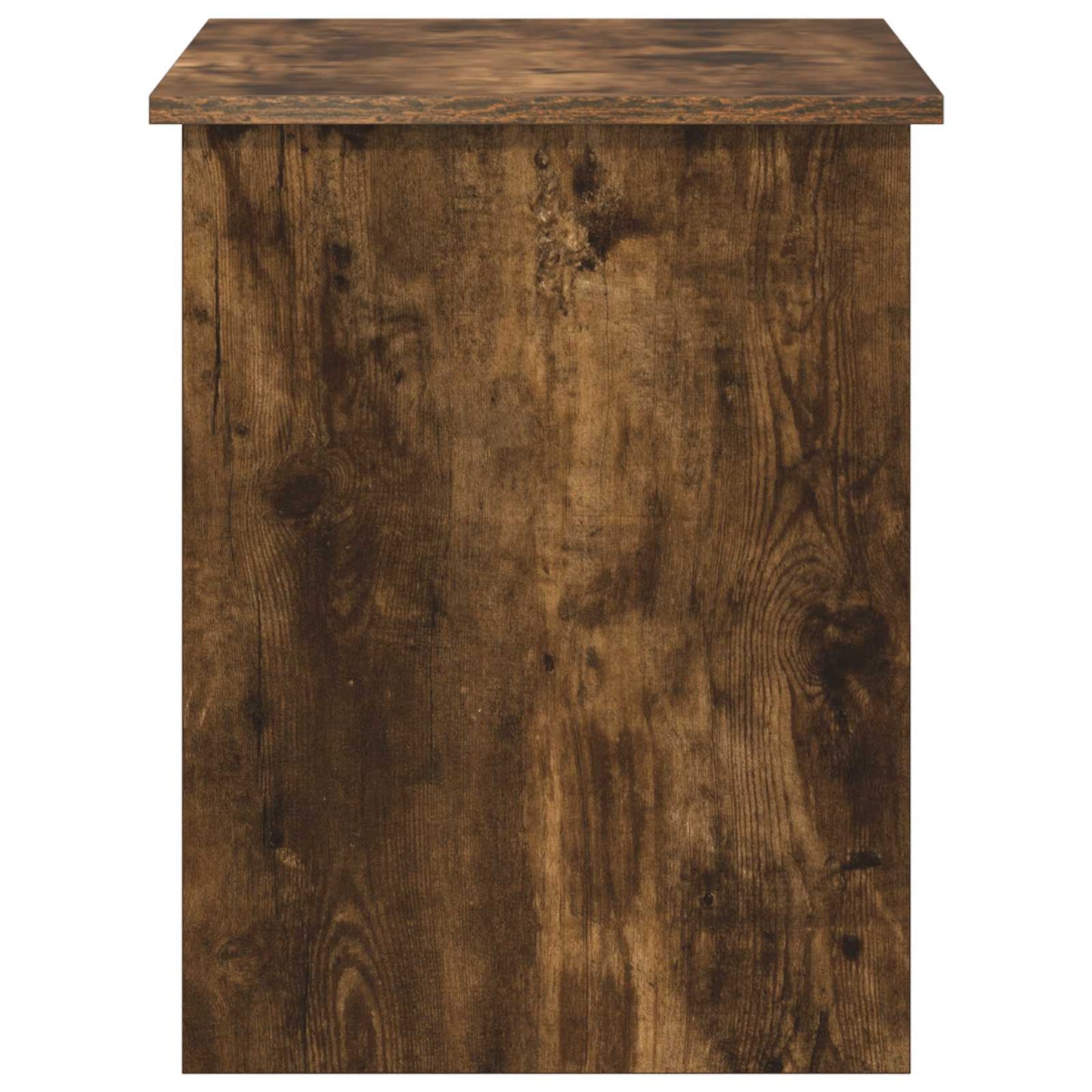 Opbergkist Gerookt eiken 80 x 40 x 50 cm Bewerkt hout