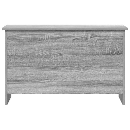 Opbergkist met opslag Grijs Sonoma 80 x 40 x 50 cm Bewerkt hout