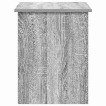 Opbergkist met opslag Grijs Sonoma 80 x 40 x 50 cm Bewerkt hout