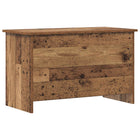 Opbergkist 80x40x50 cm bewerkt hout