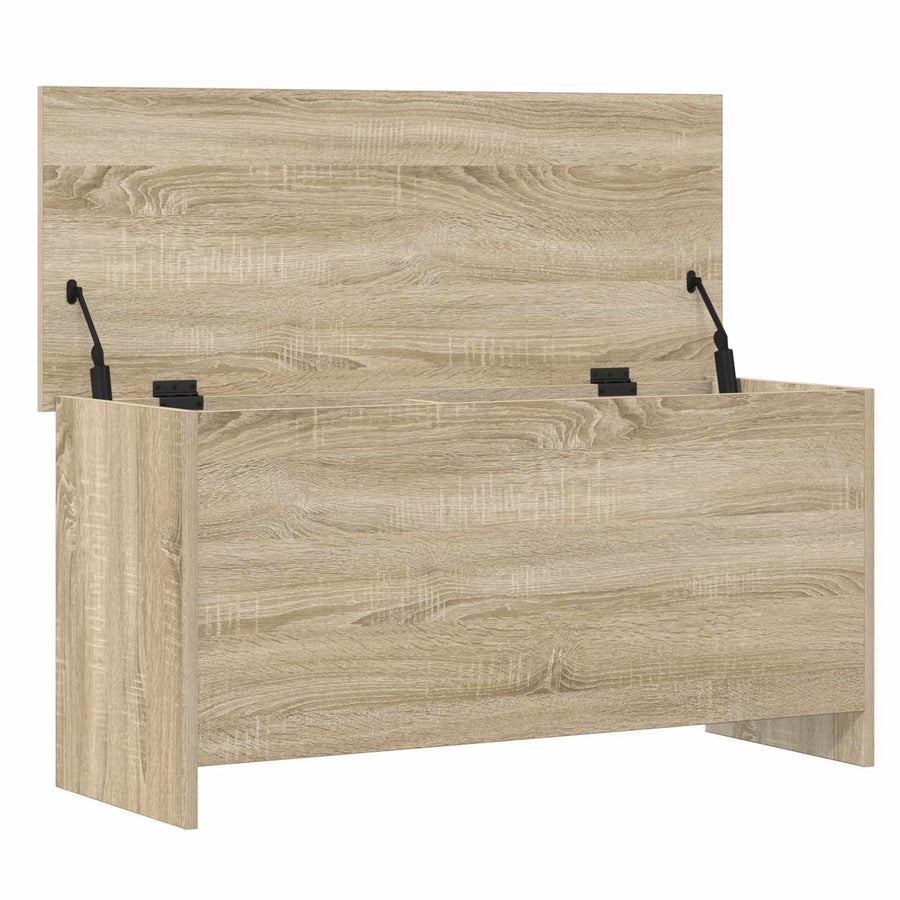 Opbergkist Sonoma Eiken 100 x 40 x 50 cm Bewerkt hout