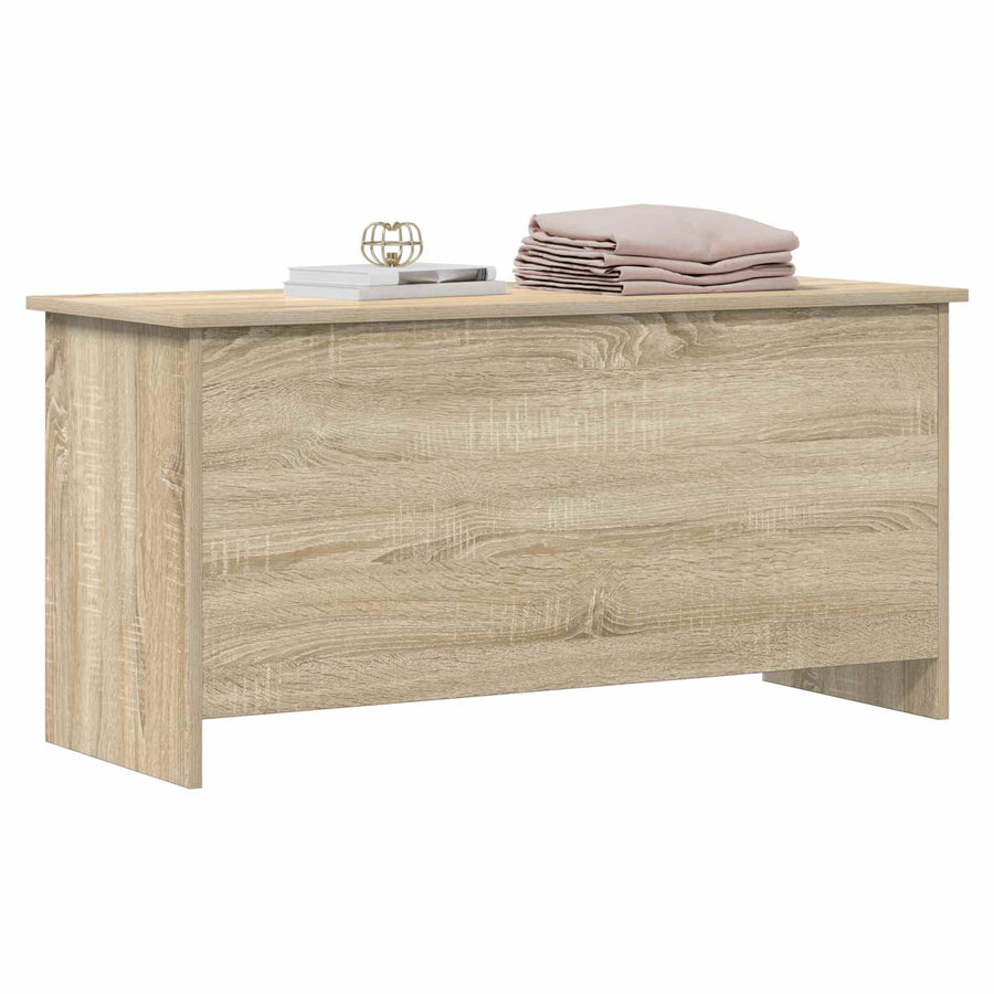 Opbergkist Sonoma Eiken 100 x 40 x 50 cm Bewerkt hout