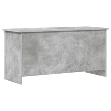 Opbergkist met opslag Betongrijs 100 x 40 x 50 cm Bewerkt hout