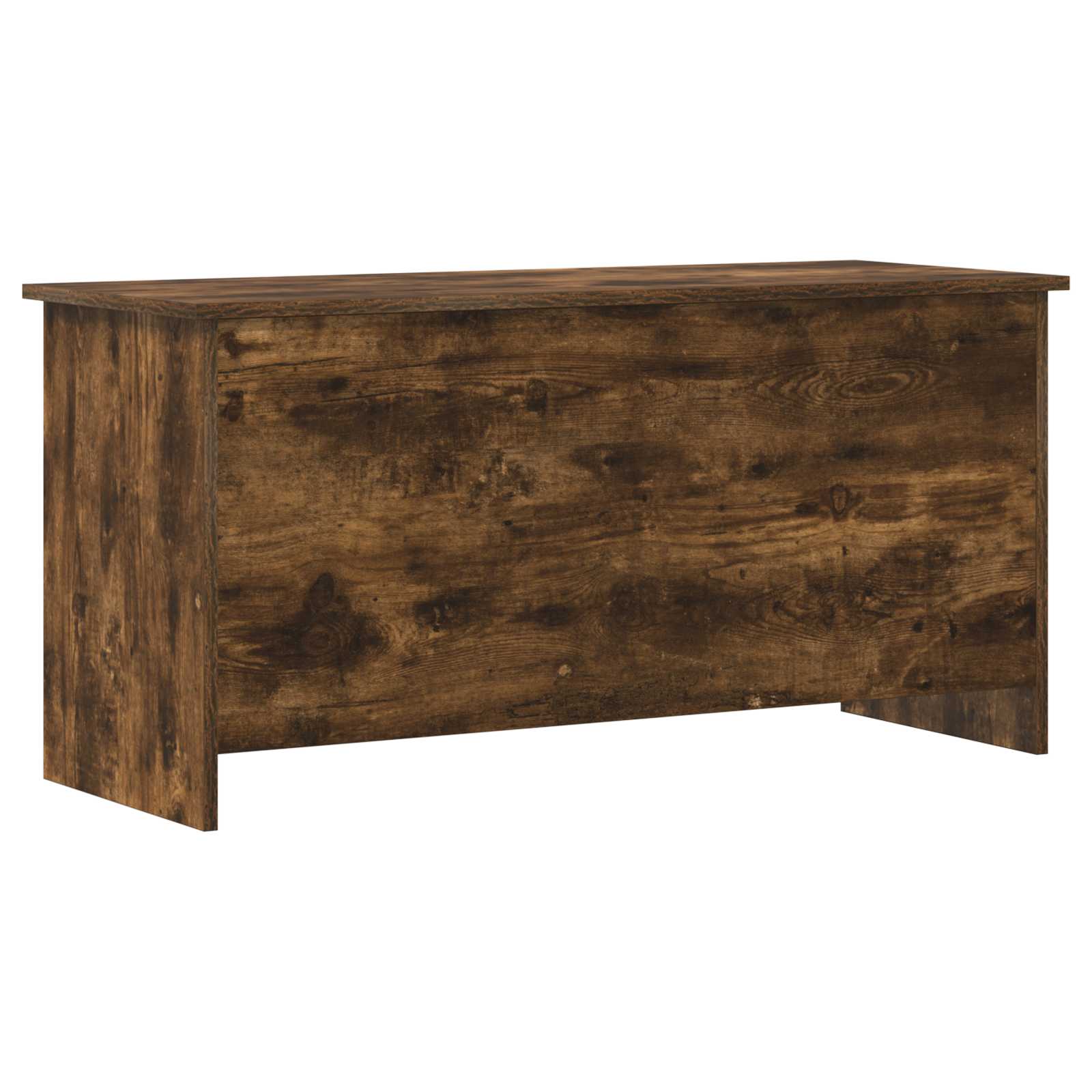 Opbergkist Gerookt eiken 100 x 40 x 50 cm Bewerkt hout