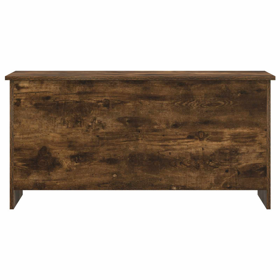 Opbergkist Gerookt eiken 100 x 40 x 50 cm Bewerkt hout