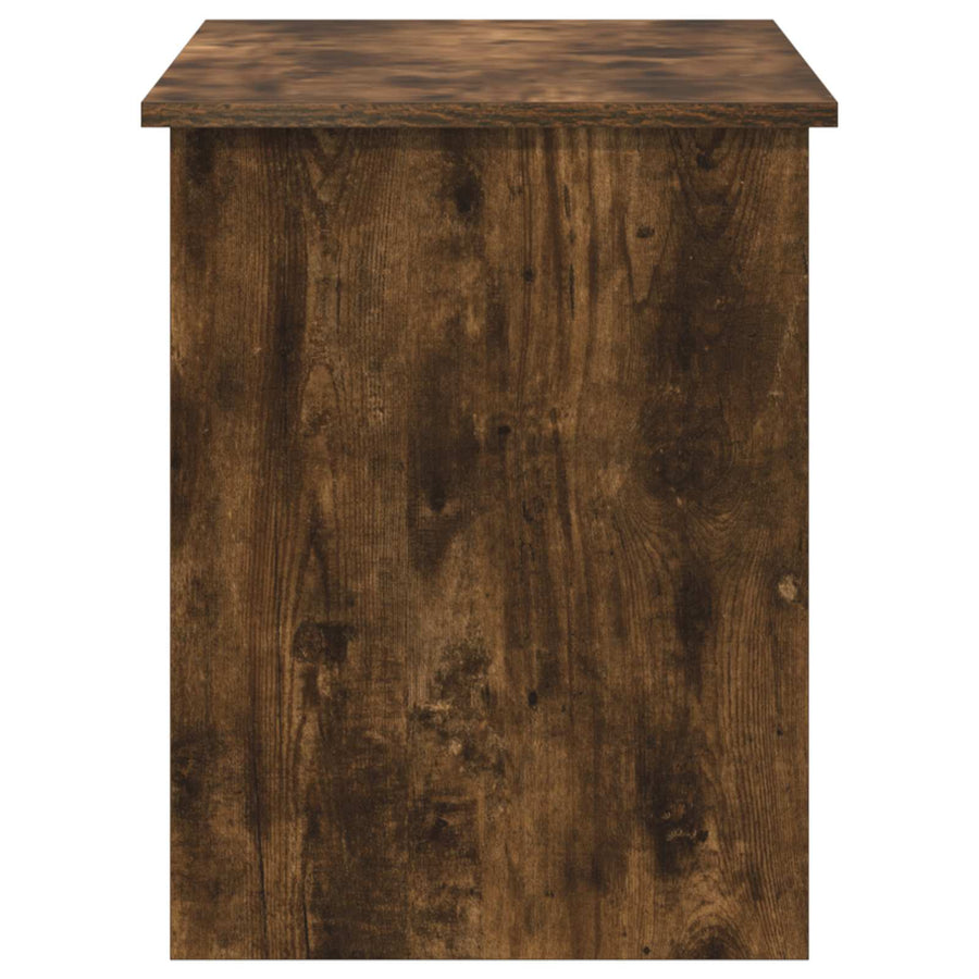 Opbergkist Gerookt eiken 100 x 40 x 50 cm Bewerkt hout