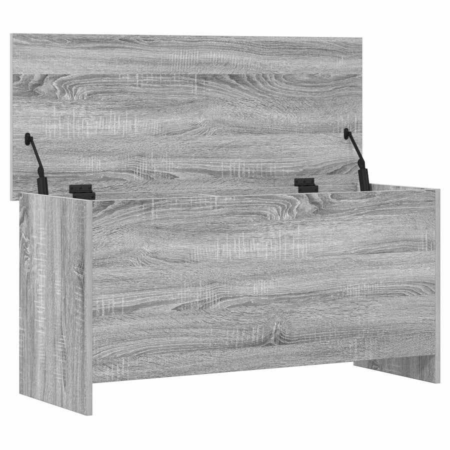 Opbergkist Grijs Sonoma 100 x 40 x 50 cm Bewerkt hout