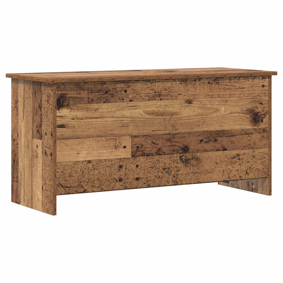 Opbergkist met opslag Oud hout 100 x 40 x 50 cm Bewerkt hout