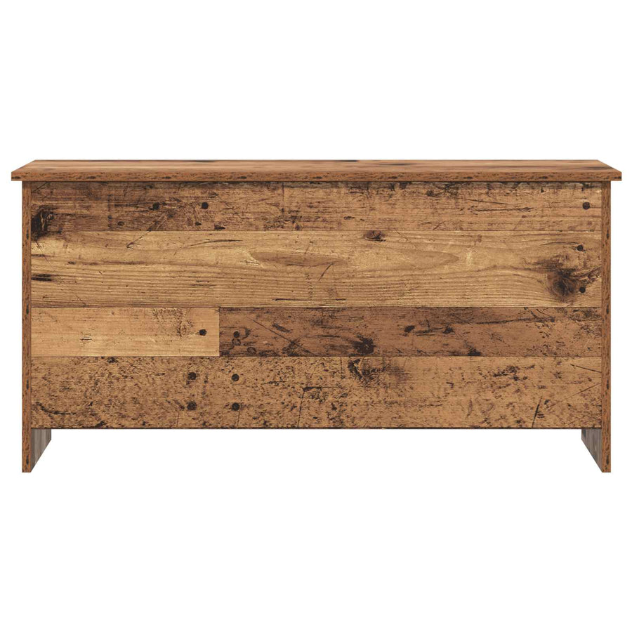 Opbergkist met opslag Oud hout 100 x 40 x 50 cm Bewerkt hout