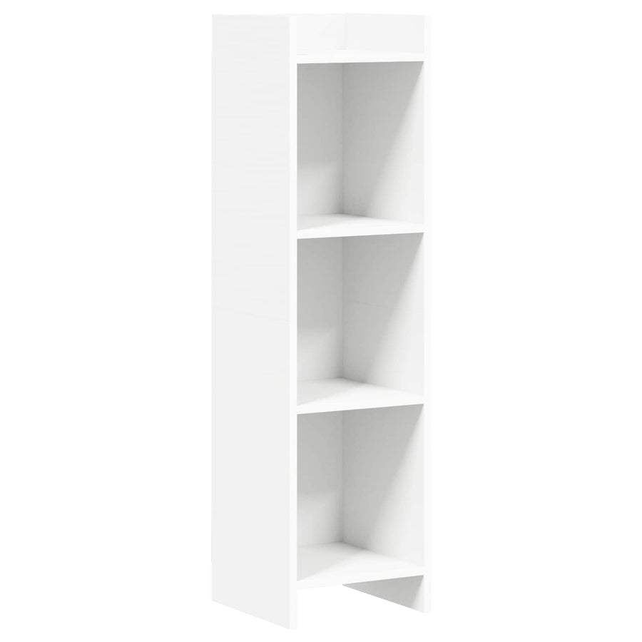Boekenkast Wit 30 x 30 x 111 cm Bewerkt hout