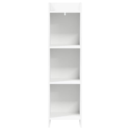 Boekenkast Wit 30 x 30 x 111 cm Bewerkt hout