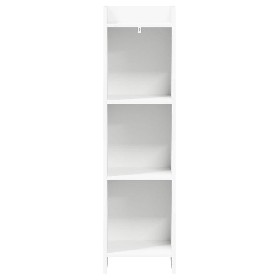 Boekenkast Wit 30 x 30 x 111 cm Bewerkt hout