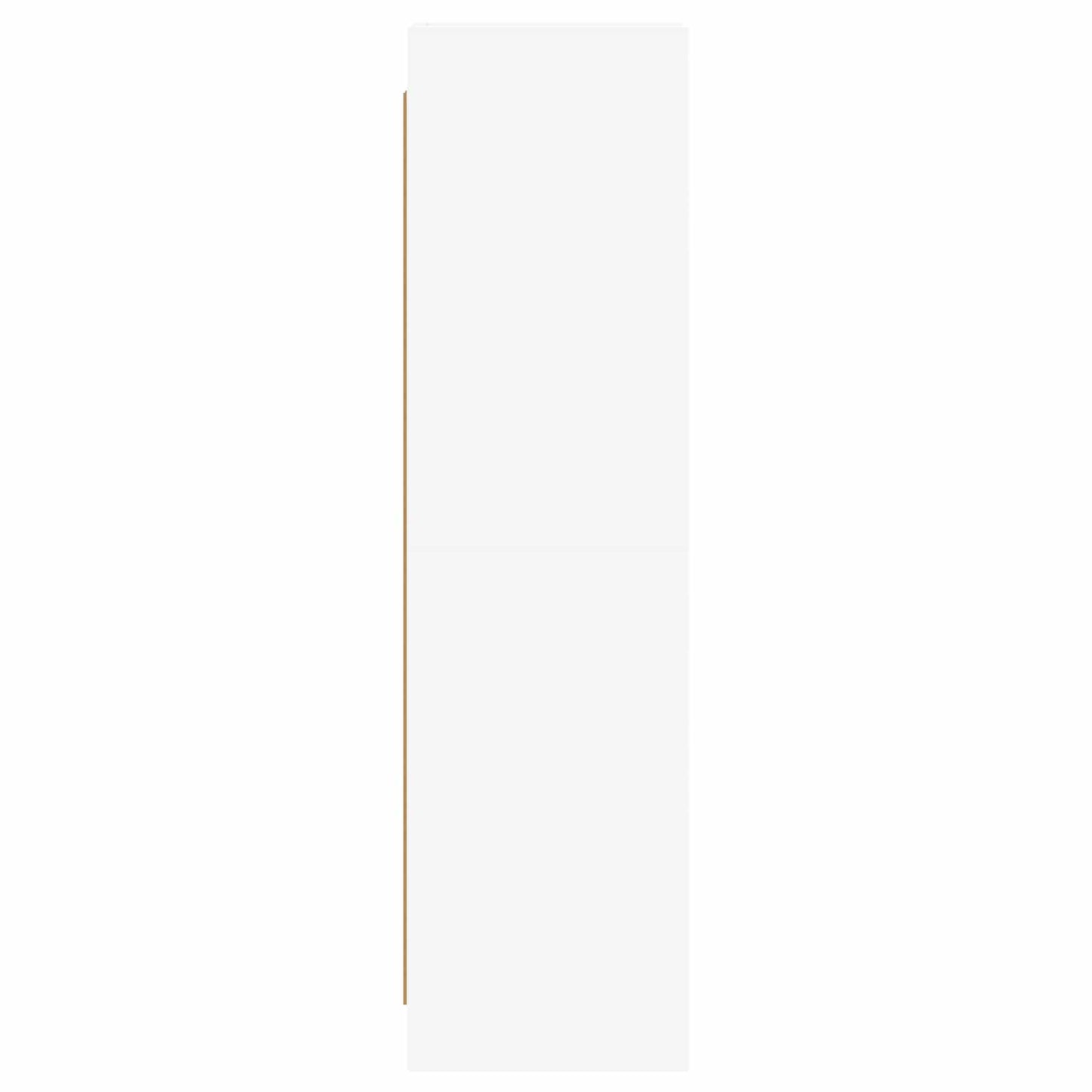 Boekenkast Wit 30 x 30 x 111 cm Bewerkt hout