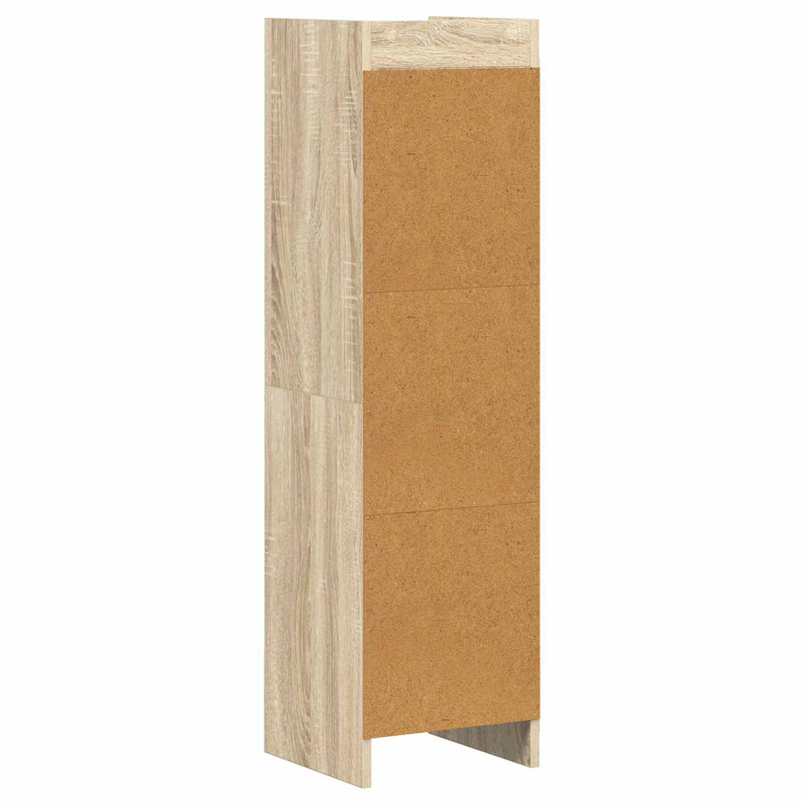 Boekenkast Sonoma Eiken 30 x 30 x 111 cm Bewerkt hout