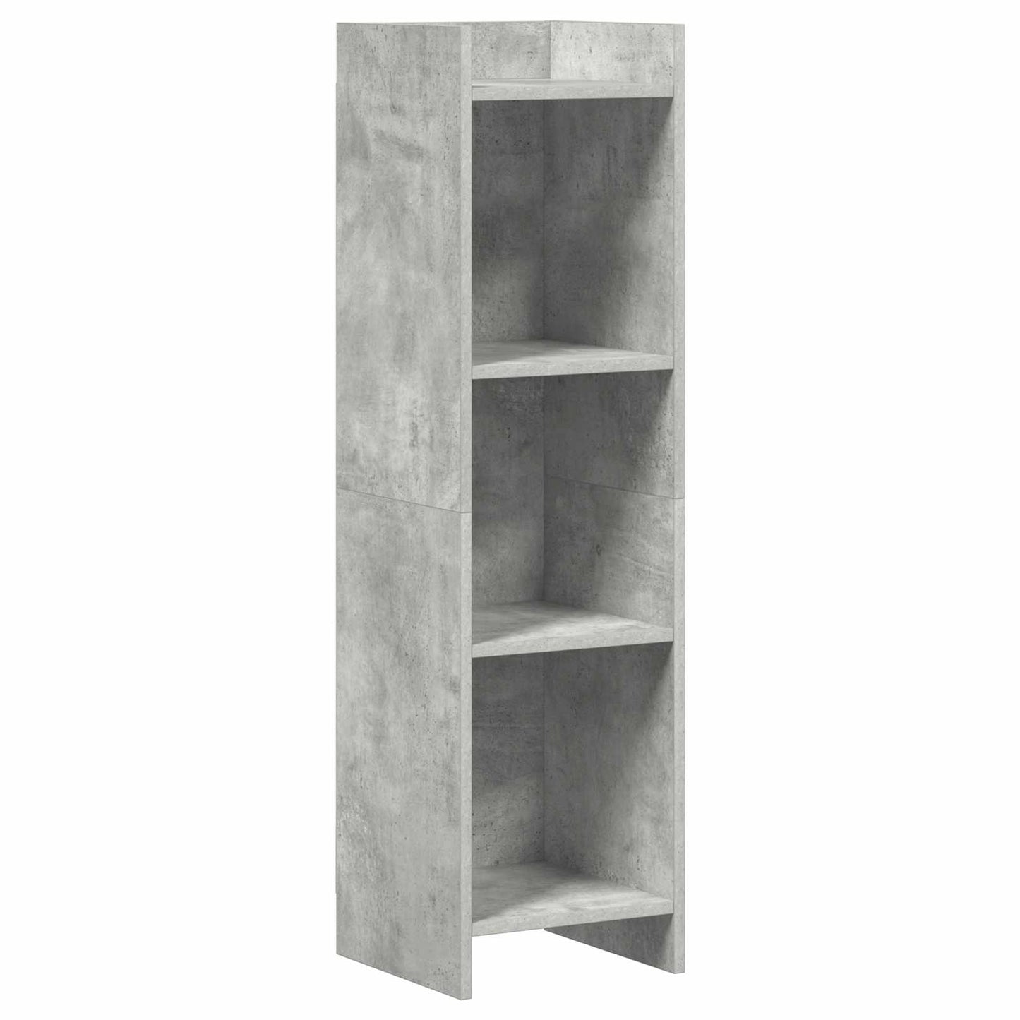 Boekenkast Concerte Grijs 30 x 30 x 111 cm Bewerkt hout