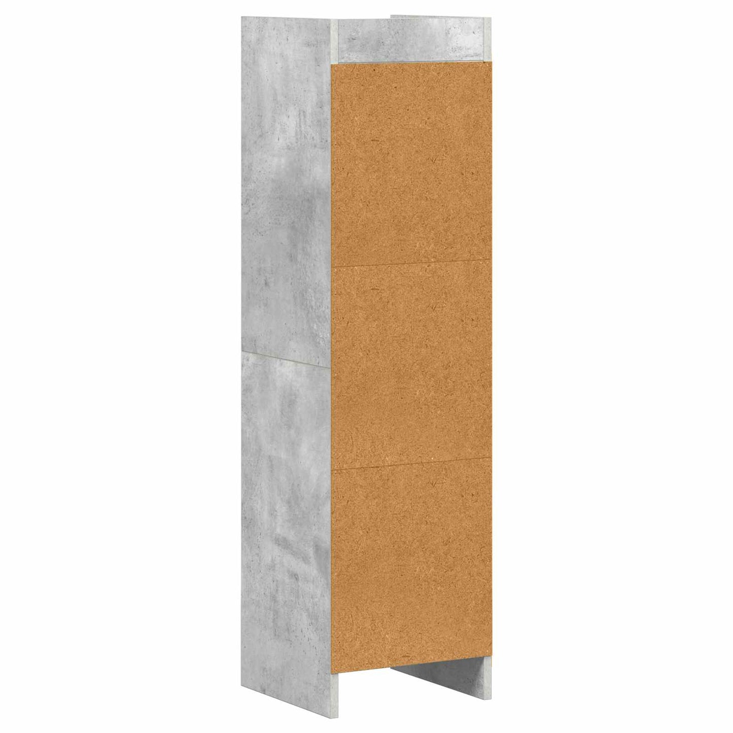 Boekenkast Concerte Grijs 30 x 30 x 111 cm Bewerkt hout