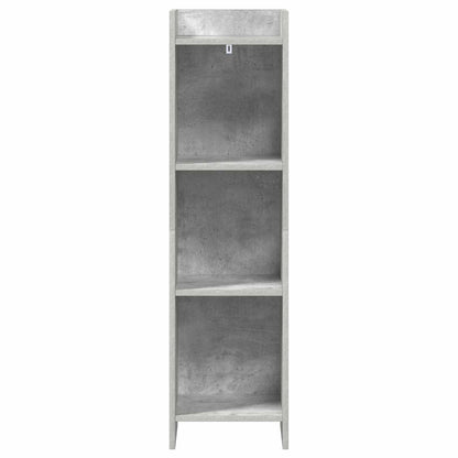 Boekenkast Concerte Grijs 30 x 30 x 111 cm Bewerkt hout