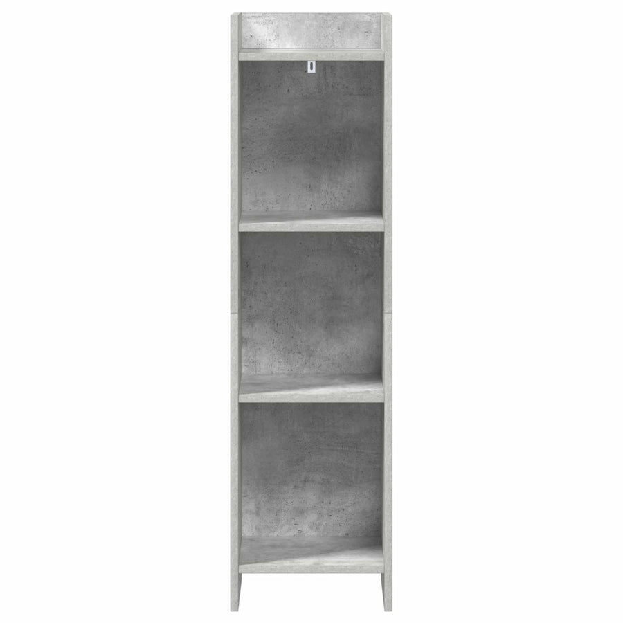 Boekenkast Concerte Grijs 30 x 30 x 111 cm Bewerkt hout