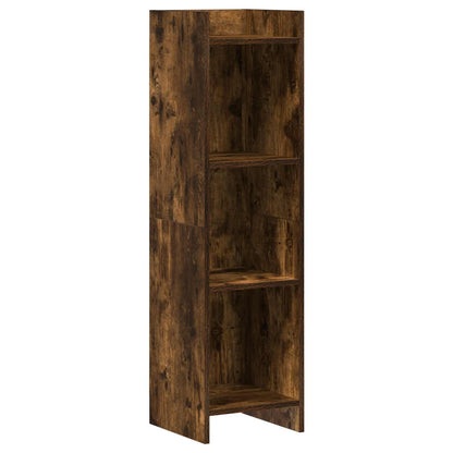 Boekenkast Gerookt eiken 30 x 30 x 111 cm Bewerkt hout