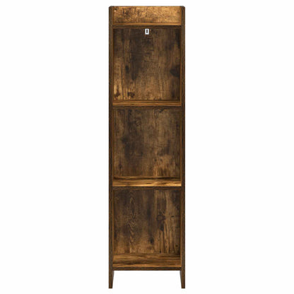 Boekenkast Gerookt eiken 30 x 30 x 111 cm Bewerkt hout