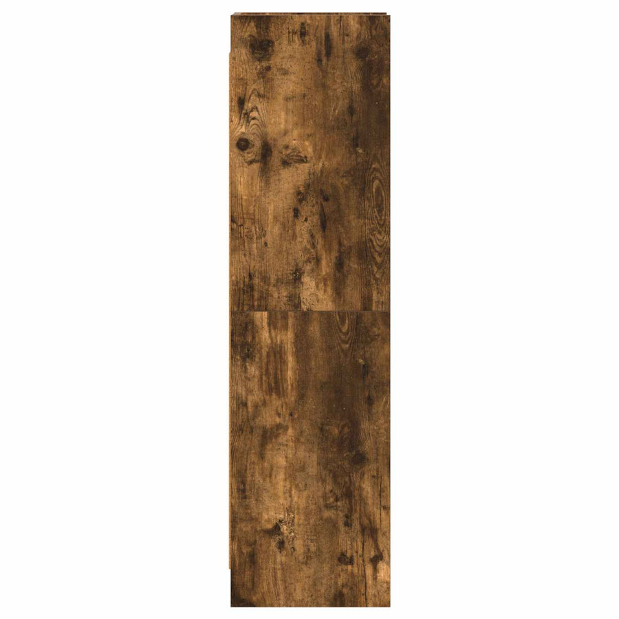 Boekenkast Gerookt eiken 30 x 30 x 111 cm Bewerkt hout