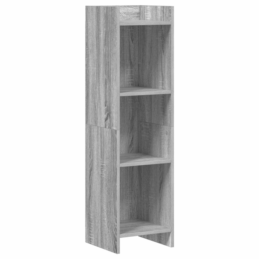 Boekenkast Grijs Sonoma 30 x 30 x 111 cm Bewerkt hout