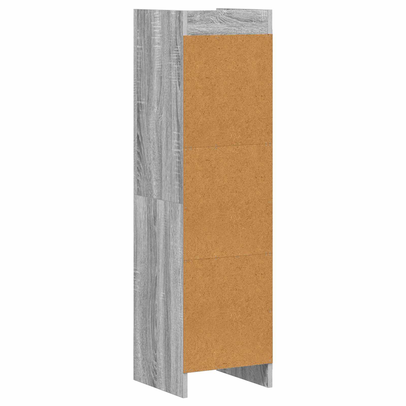 Boekenkast Grijs Sonoma 30 x 30 x 111 cm Bewerkt hout