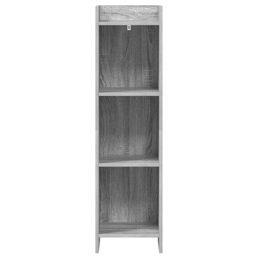 Boekenkast Grijs Sonoma 30 x 30 x 111 cm Bewerkt hout