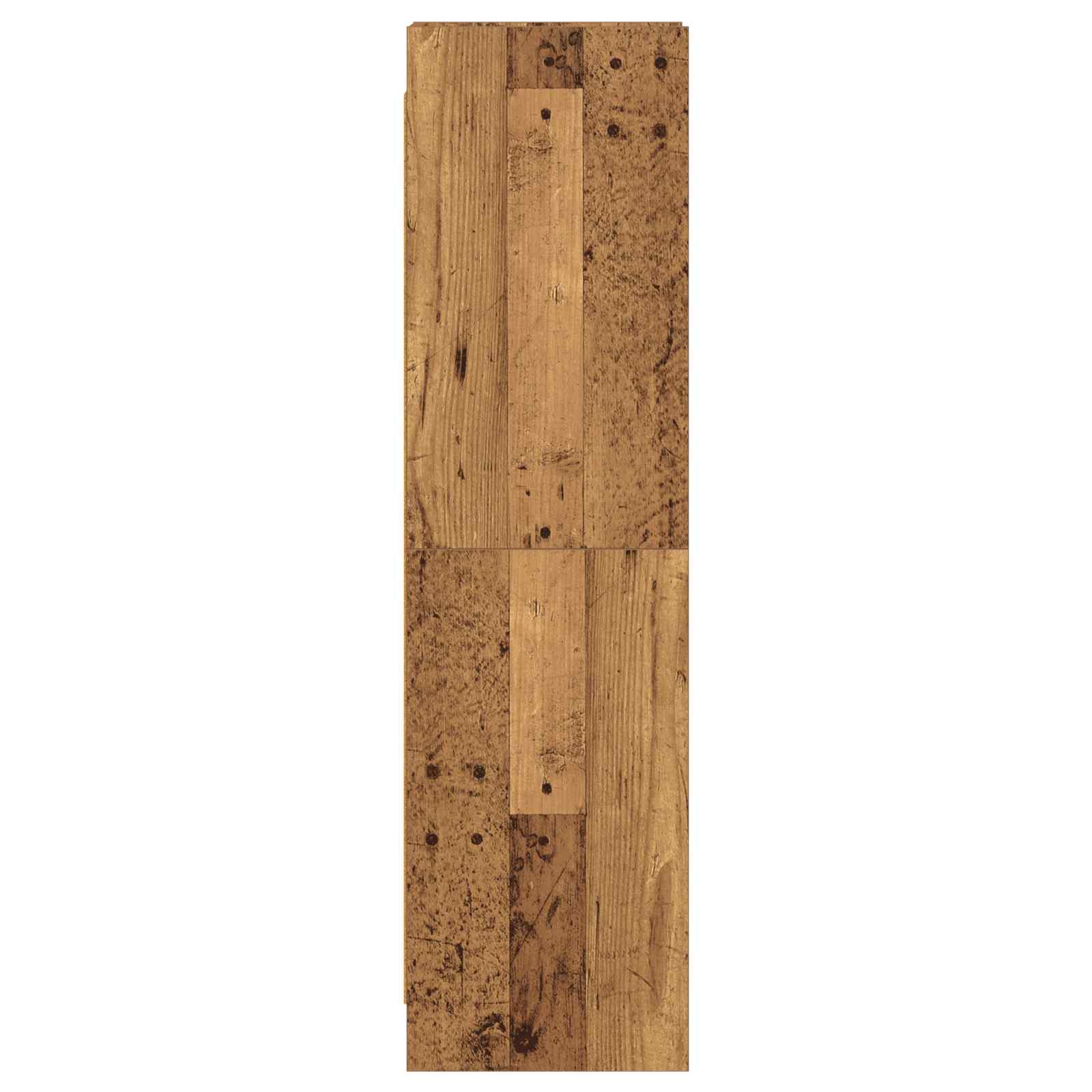 Boekenkast Oud hout 30 x 30 x 111 cm Bewerkt hout